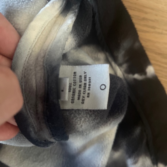 The elder statesmen black and white Teton jacket - Picture 5 of 6